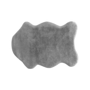 Antracitová syntetická kožešina 60x100 cm Pelush Anthracite – Mila Home