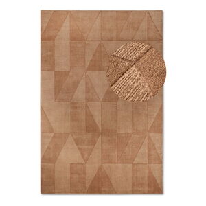 Hnědý ručně tkaný vlněný koberec 160x230 cm Ursule – Villeroy&Boch