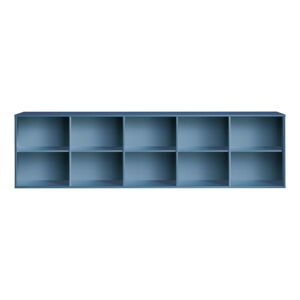 Modrá závěsná knihovna 220x61 cm Mistral – Hammel Furniture