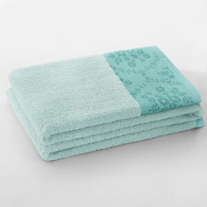 Světle modrý froté bavlněný ručník 30x50 cm Crea – AmeliaHome