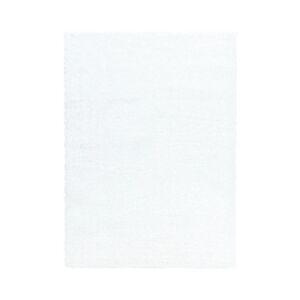 Bílý pratelný koberec 80x150 cm Pelush White – Mila Home